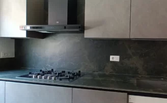 Top cucina in neolith verde amazonico