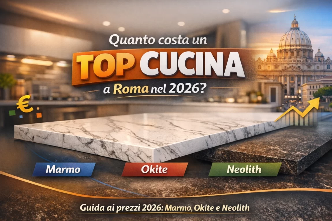 Quanto costa un top cucina a Roma